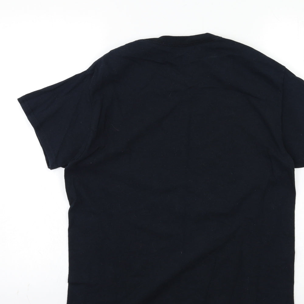 Topshop Womens Black   Basic T-Shirt Size S
