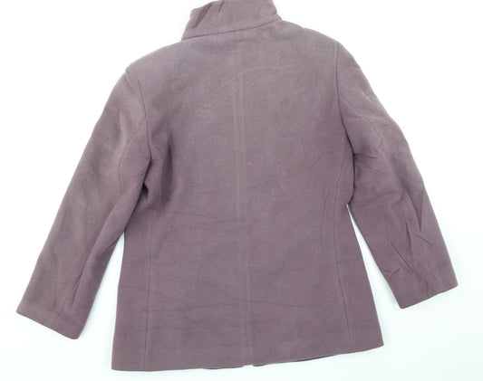 Debenhams Classic Womens Purple   Jacket  Size 10