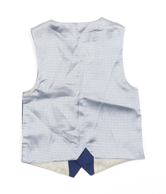 River Islan Boys Blue   Jacket Waistcoat Size 3-4 Years