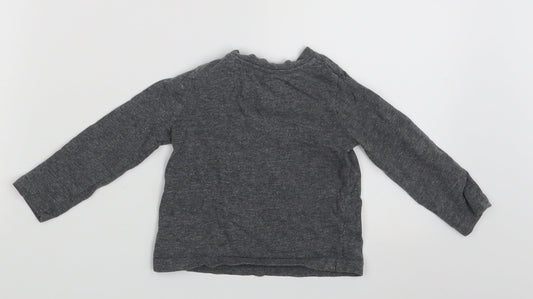 Mickey Inc Boys Grey   Pullover T-Shirt Size 9-12 Months