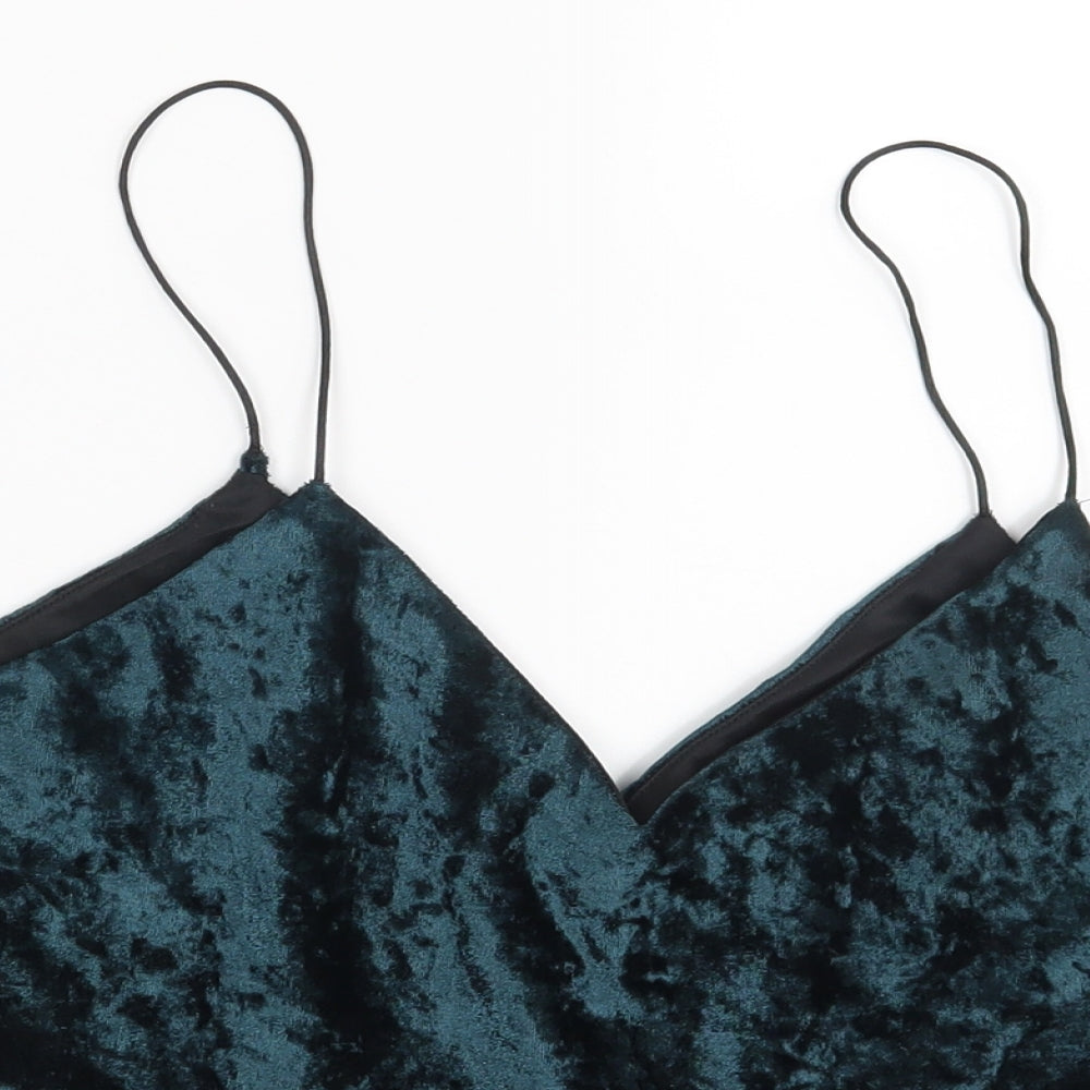 Lefties# Womens Green   Camisole Blouse Size M