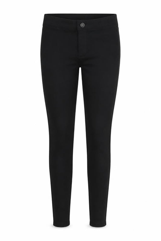 Denim & Co. Womens Black   Jegging Leggings Size 6 L27 in