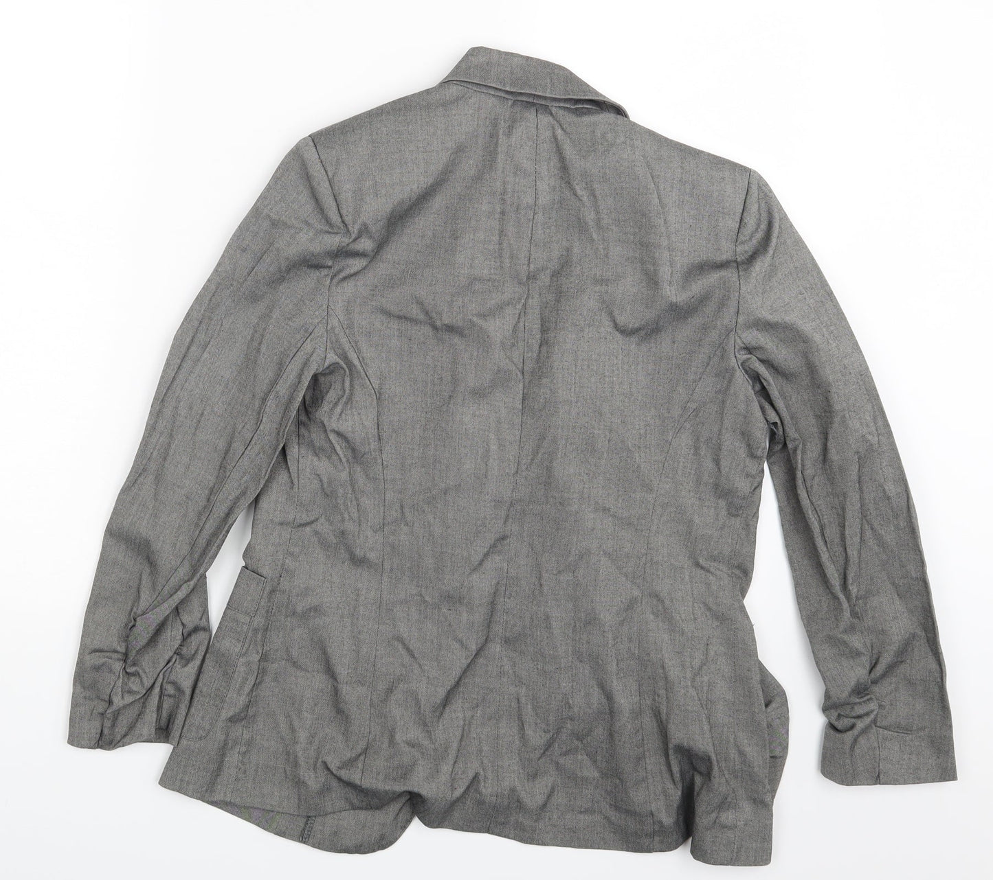 New Look Womens Grey   Jacket Blazer Size 12