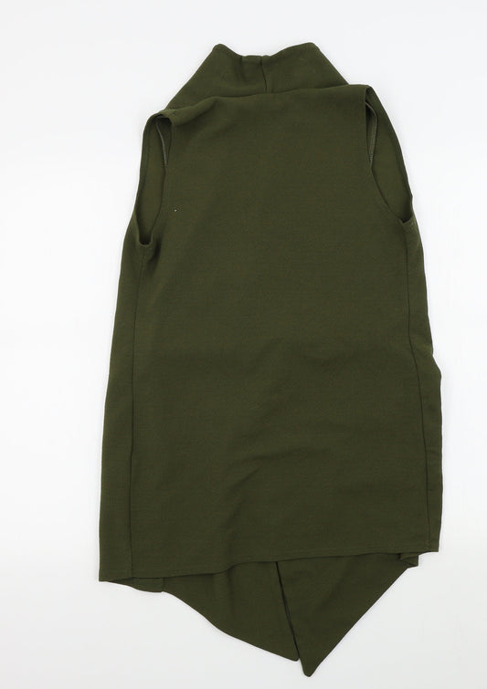 LE1-1 Womens Green   Jacket Waistcoat Size 8