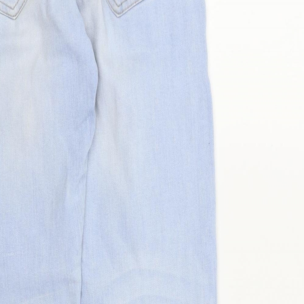 Denim & Co. Womens Blue   Skinny Jeans Size 8 L25 in