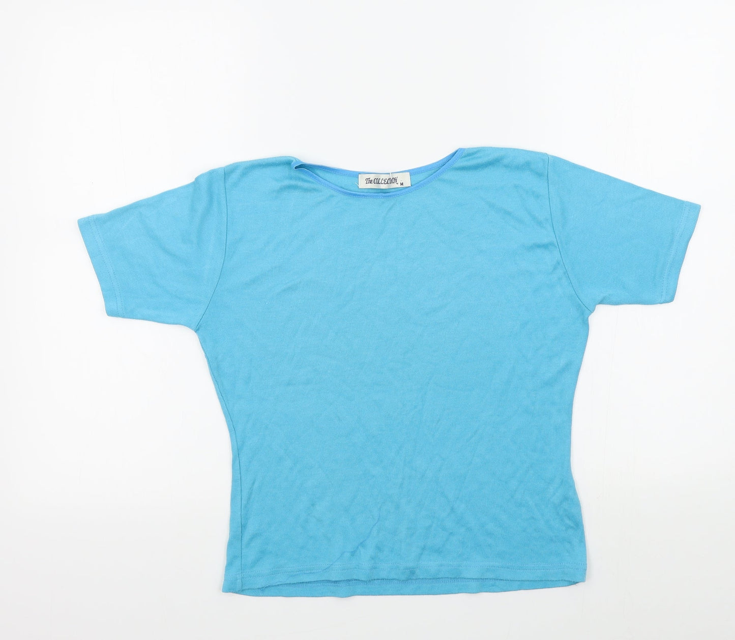 the collection Womens Blue Colourblock  Basic T-Shirt Size M