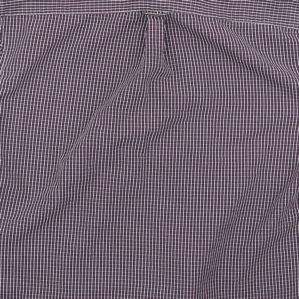 Easy Mens Multicoloured Check   Button-Up Size L