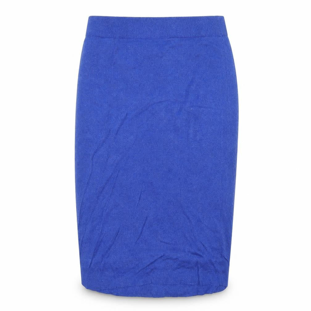vila clothes Womens Blue   Straight & Pencil Skirt Size M  - Stretch waistband