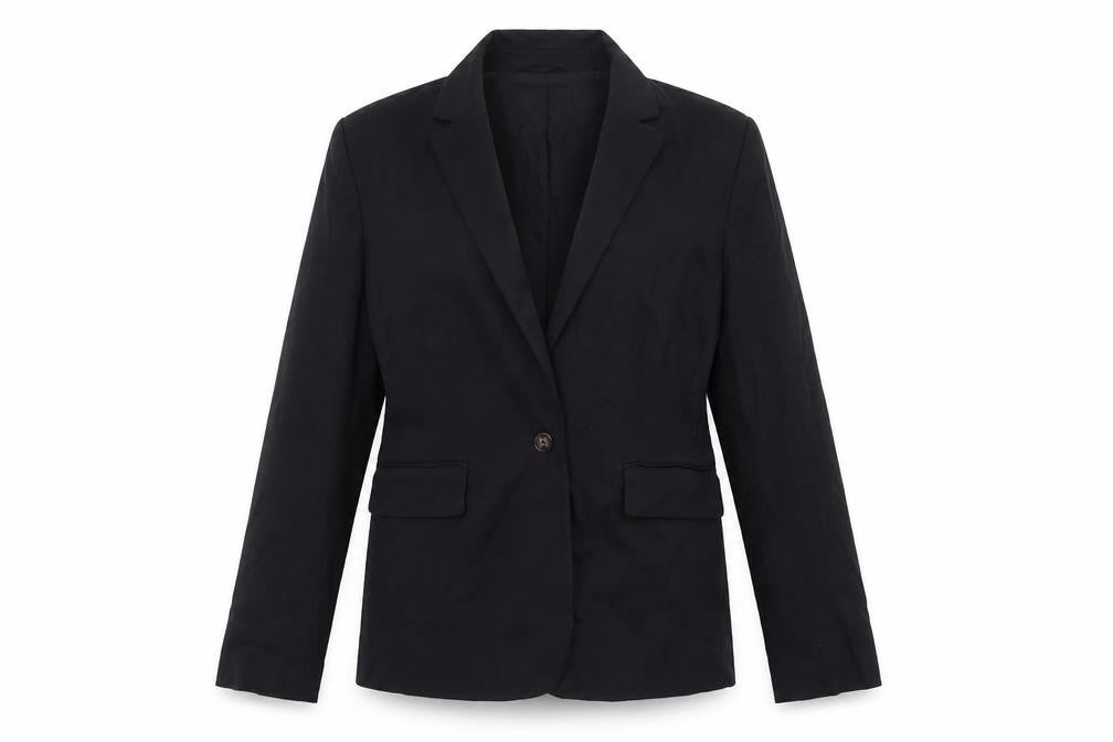M&s Womens Black   Jacket Blazer Size 10