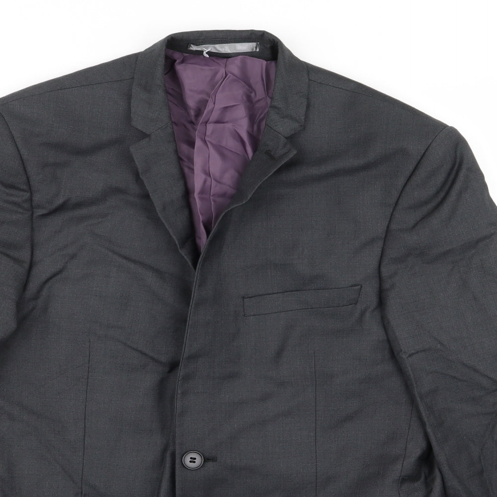 redherring Mens Grey   Jacket Blazer Size 38