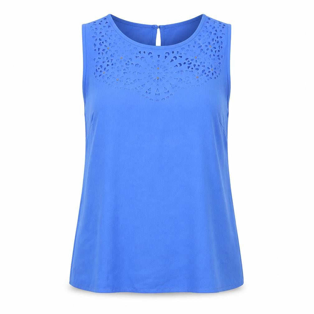 BHS Womens Blue   Basic Blouse Size 10