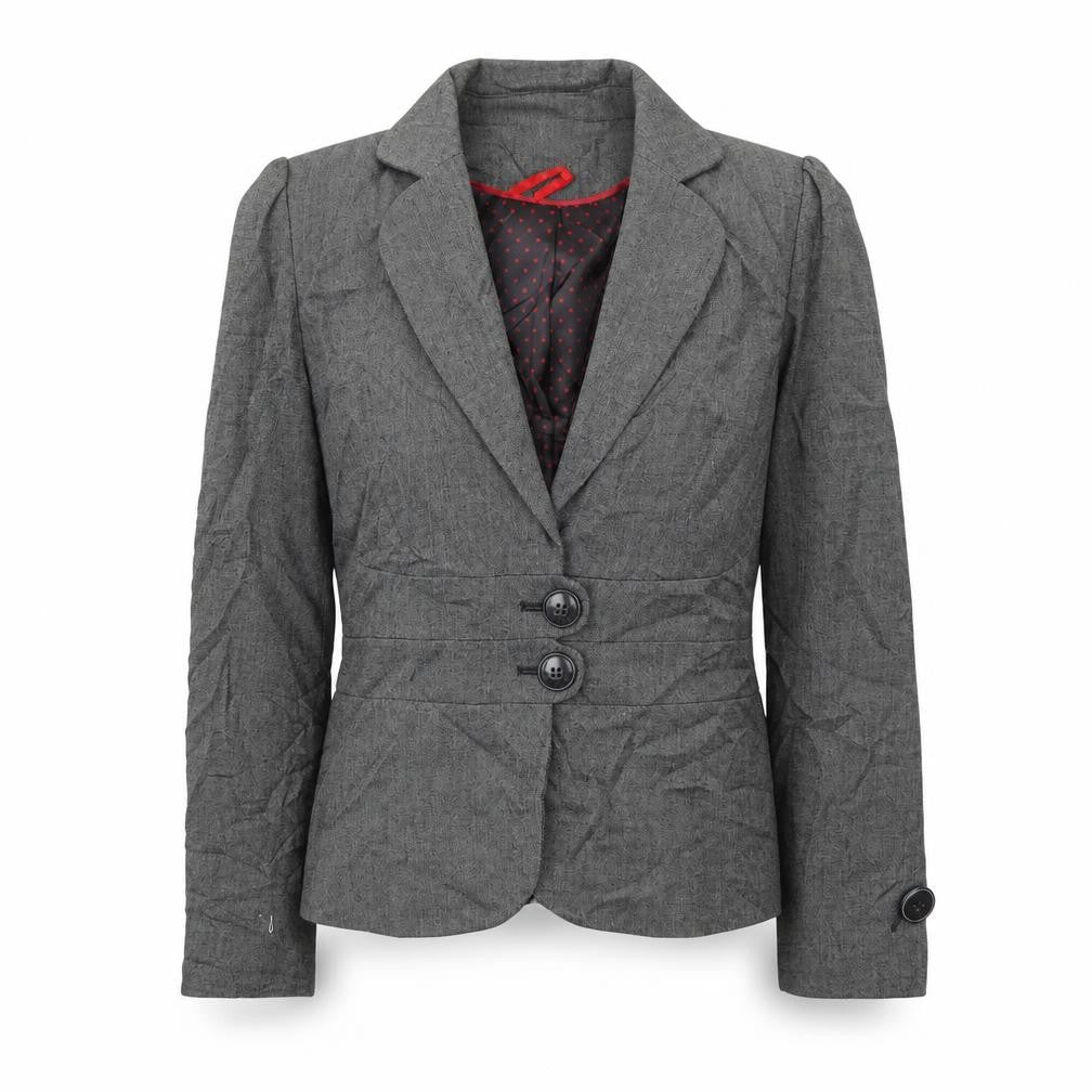 M&S Womens Grey   Jacket Blazer Size 10