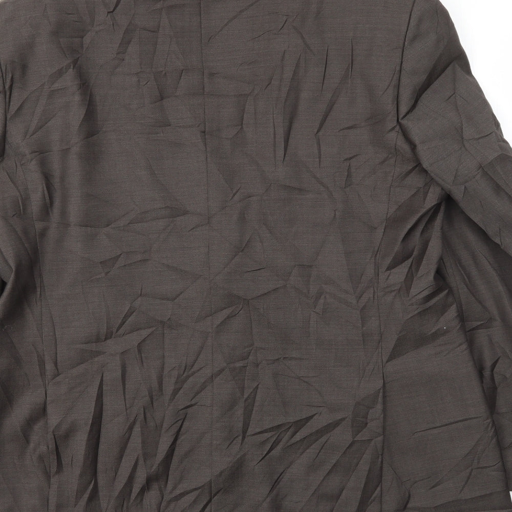 M&S Mens Brown   Jacket Blazer Size 44