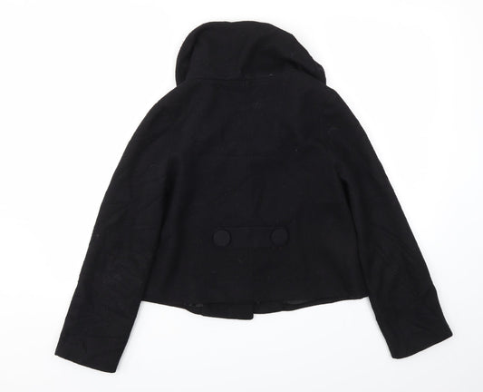 Monsoon Womens Black   Jacket Coat Size 8