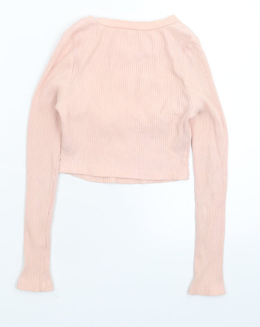 Preworn Womens Pink   Pullover Jumper Size S