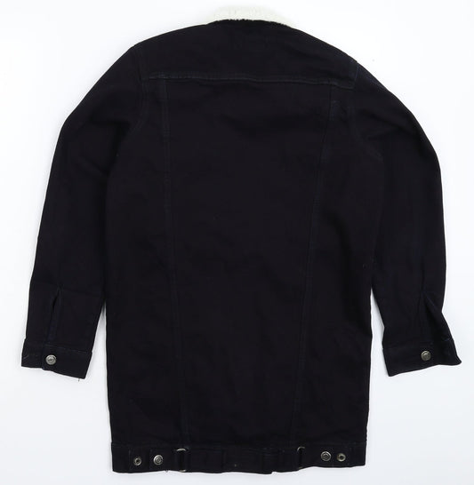 Boohoo Womens Blue  Denim Jacket  Size 8