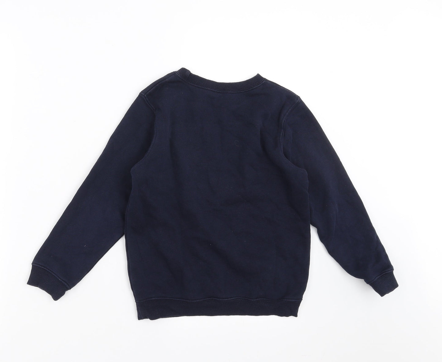 Matalan Boys Blue   Pullover Sweatshirt Size 7 Years  - school