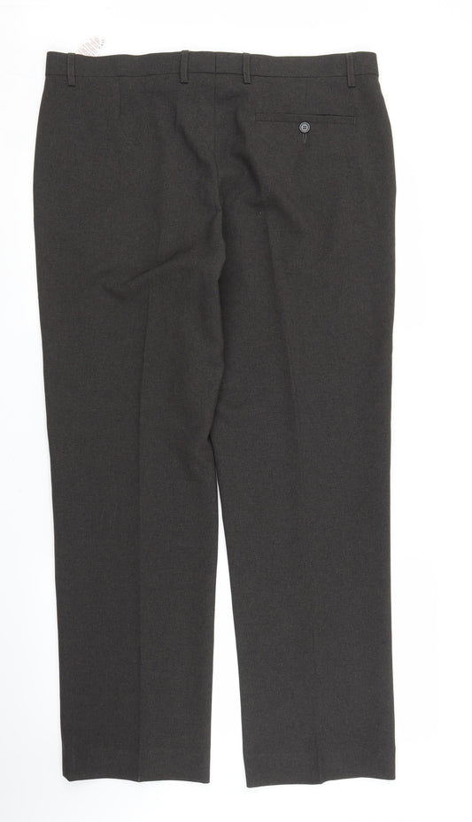 Peacocks Womens Brown   Rain Trousers Trousers Size 36 in L30 in