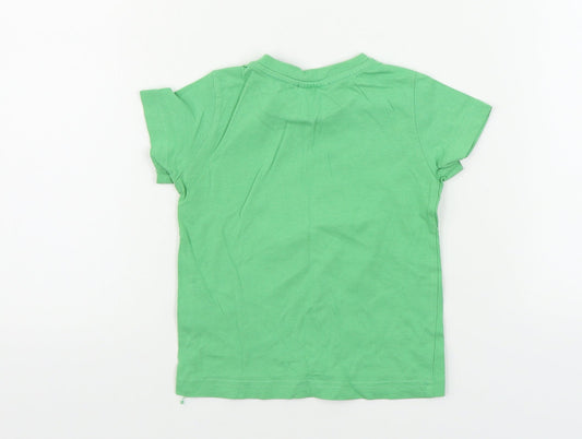 Avenue Boys Green   Basic T-Shirt Size 18-24 Months