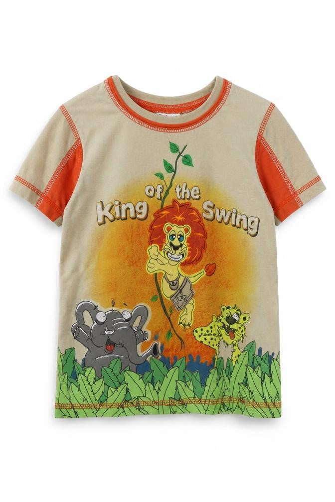 Hooligans  Boys Beige   Basic T-Shirt Size 2 Years