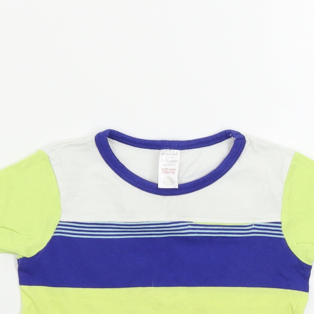Mini Club  Boys Blue   Basic T-Shirt Size 12-18 Months