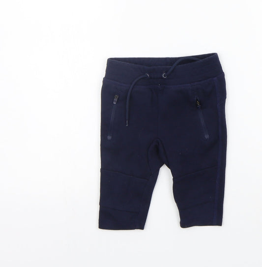 Gap Girls Blue   Jogger Trousers Size 6-9 Months