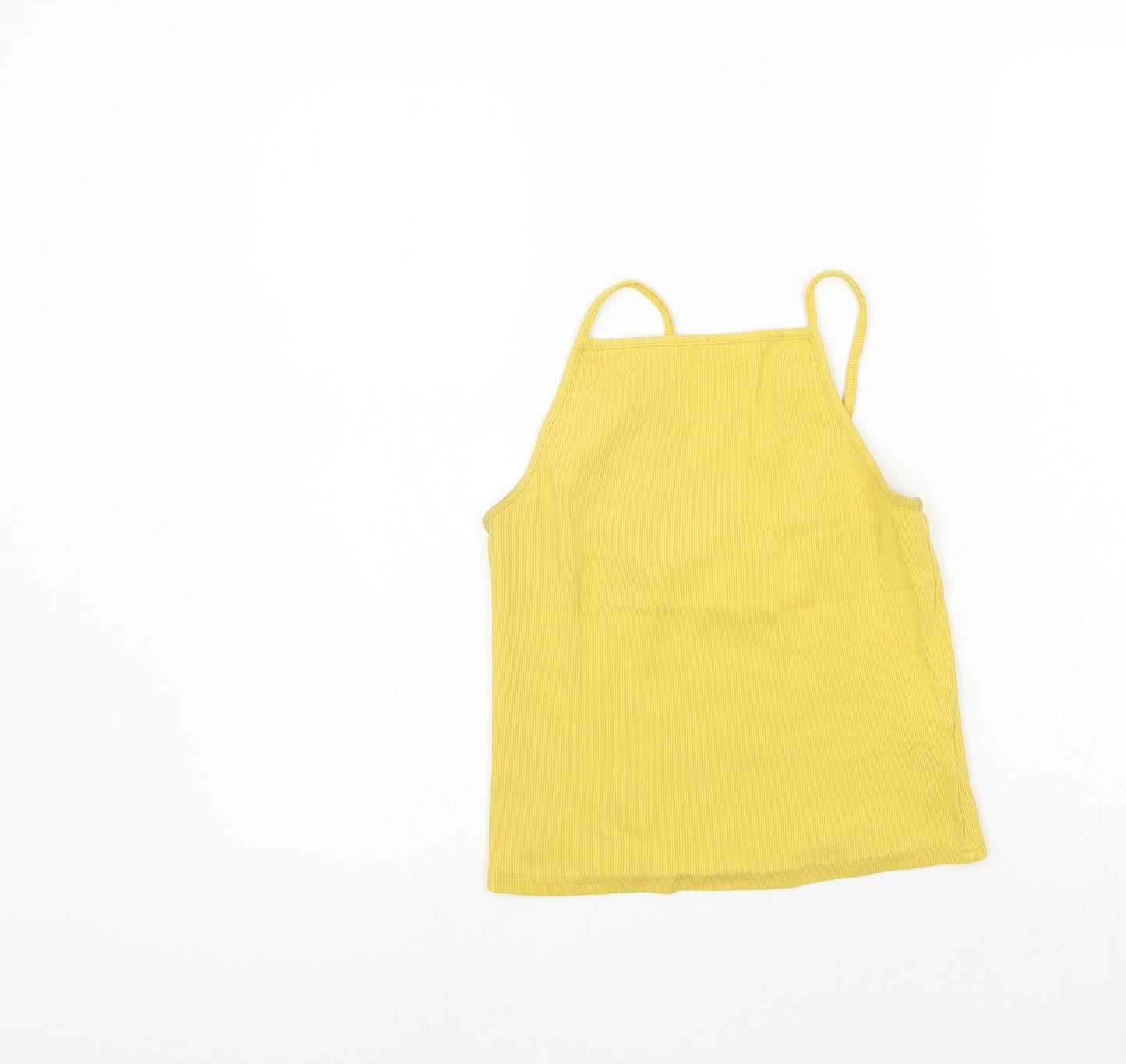 New Look Womens Yellow   Basic Tank Size 14