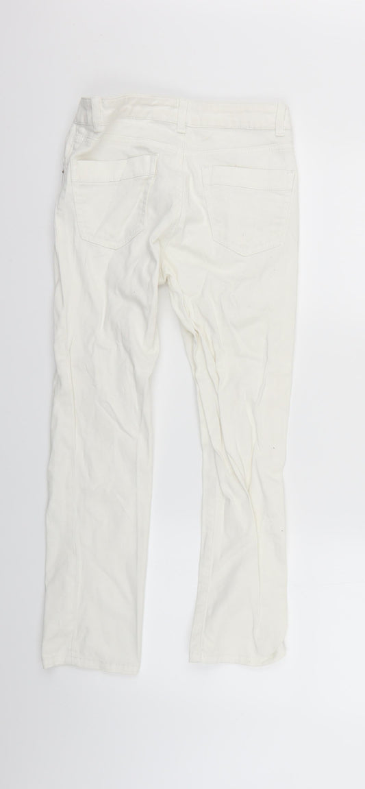 Waredenim Womens White  Denim Skinny Jeans Size 6 L23 in