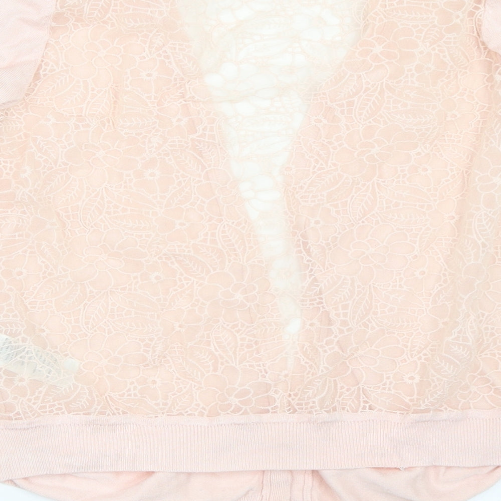 New Look Womens Pink   Cardigan Jumper Size 10