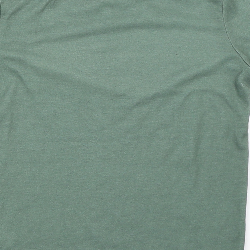 George Girls Green   Basic T-Shirt Size 7-8 Years