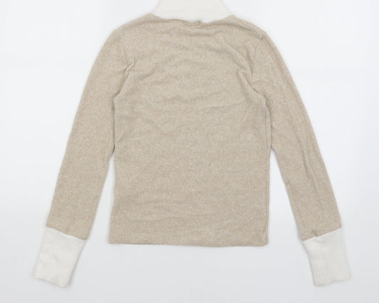 Astradivarius Womens Brown   Pullover Jumper Size S