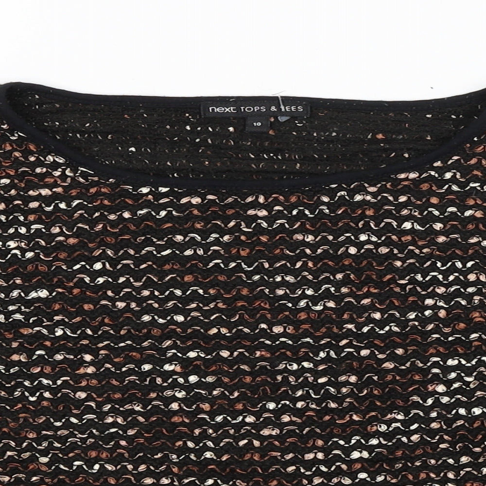 NEXT Womens Black   Pullover Jumper Size 10