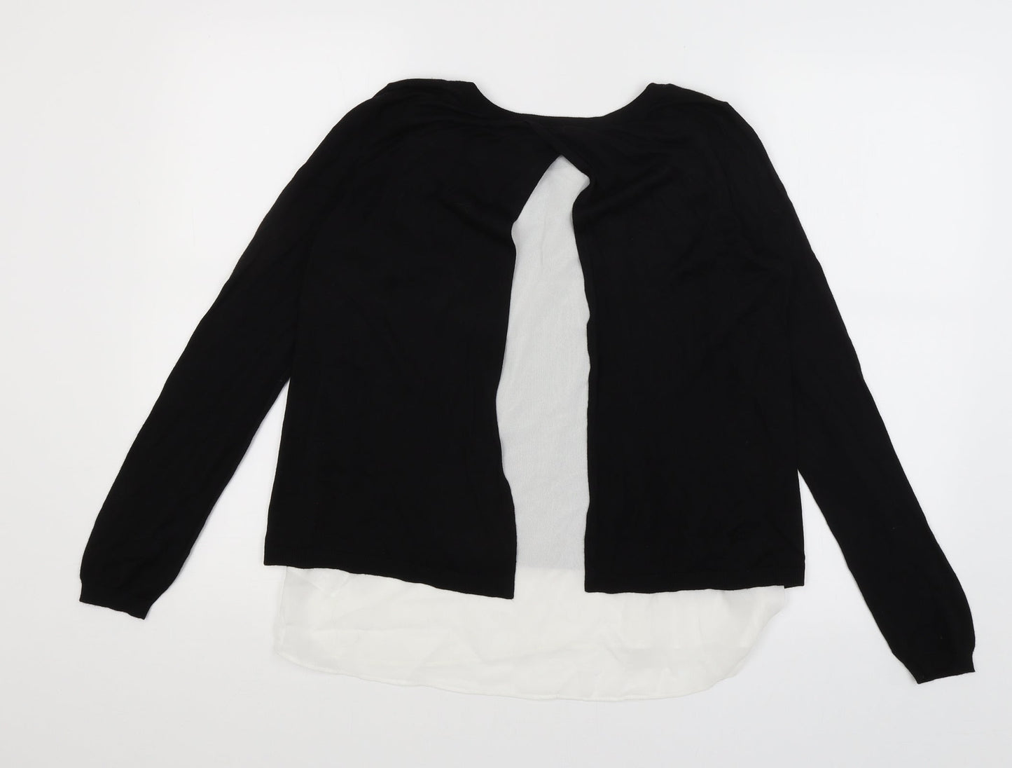 H&M Womens Black   Pullover Jumper Size S