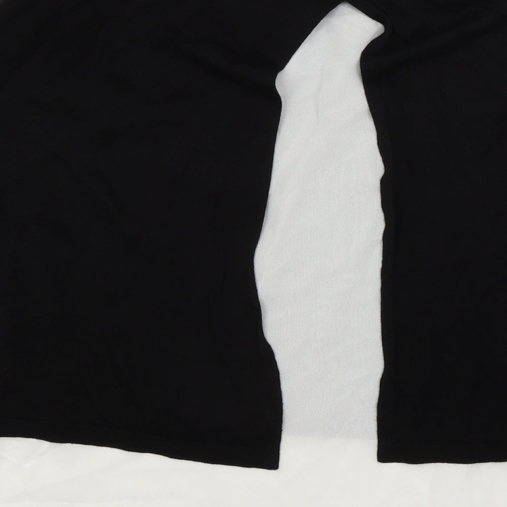 H&M Womens Black   Pullover Jumper Size S
