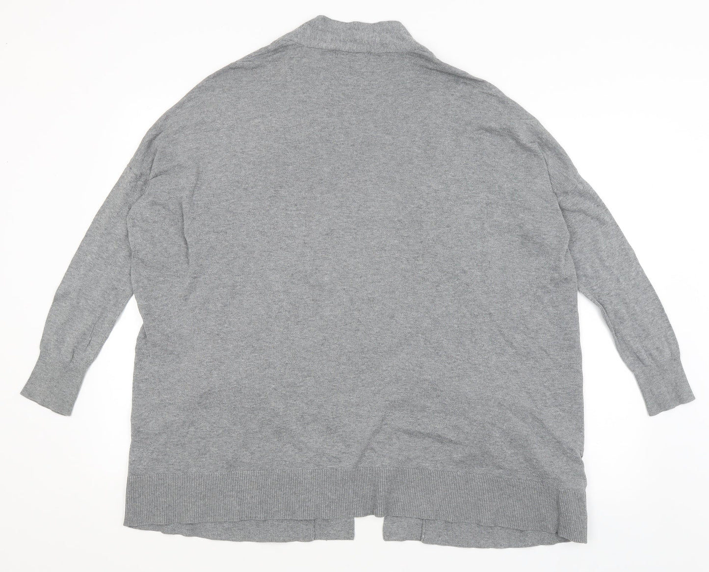 Mango Womens Grey   Wrap Jumper Size S