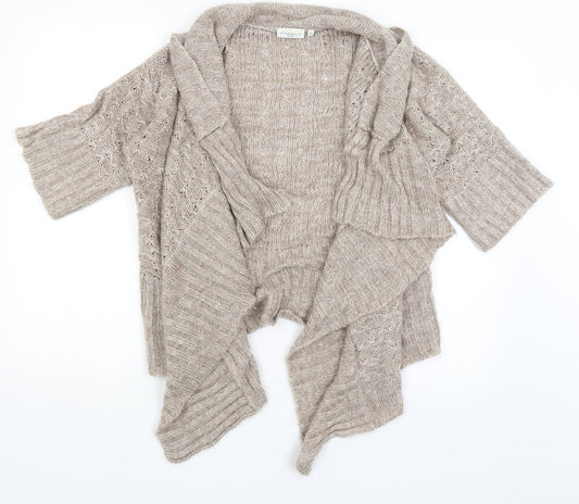 New Look Womens Brown   Wrap Jumper Size 10