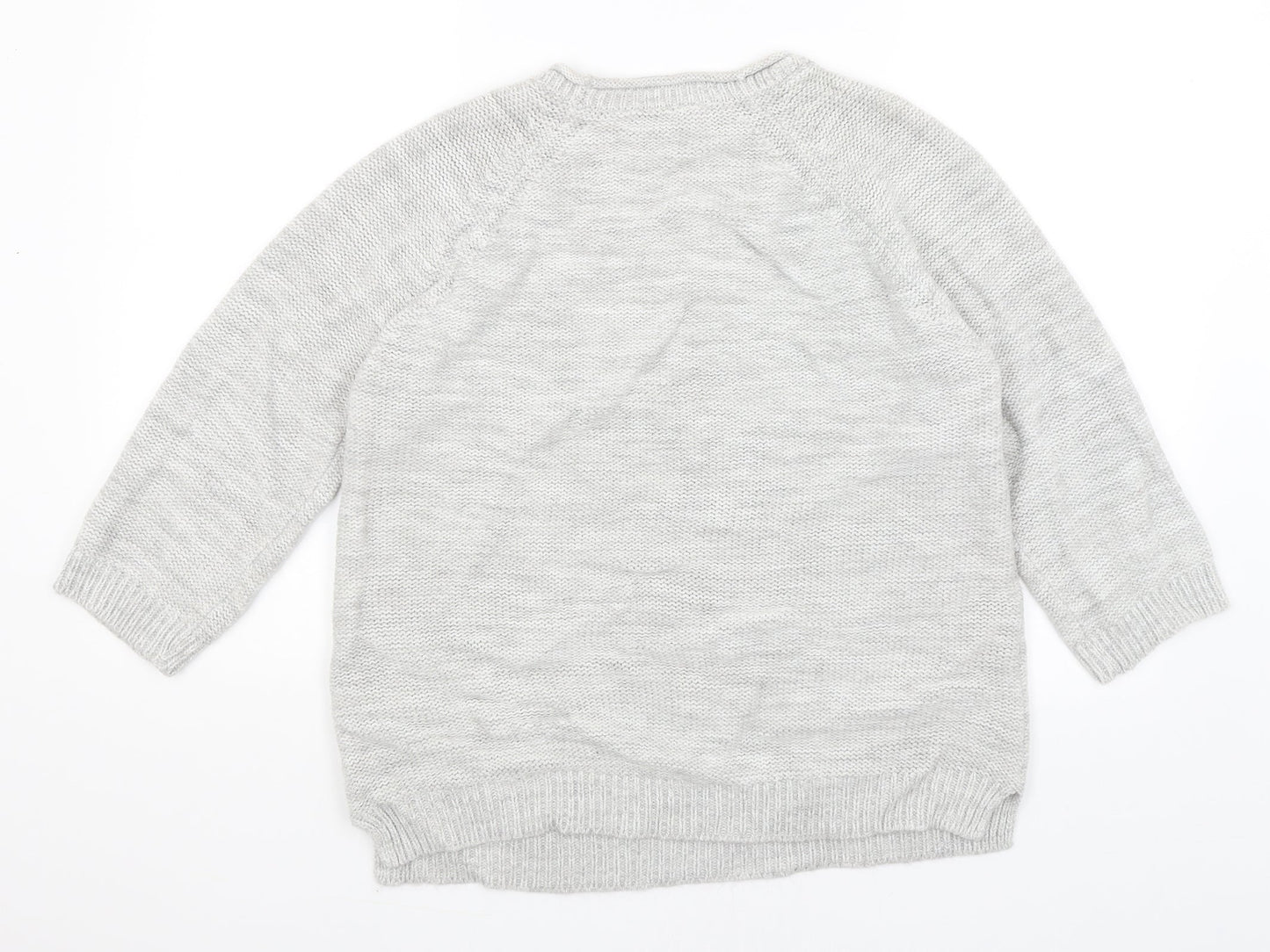 BHS Womens Grey   Pullover Jumper Size 16