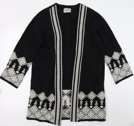 Soon Womens Black   Jacket Coatigan Size S