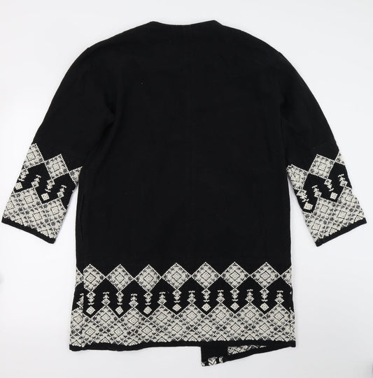 Soon Womens Black   Jacket Coatigan Size S