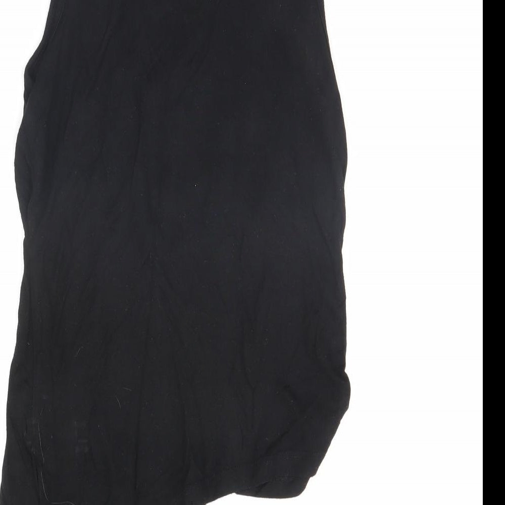 Bravado Girls Black   Basic Tank Size 9 Years  - Unicorn