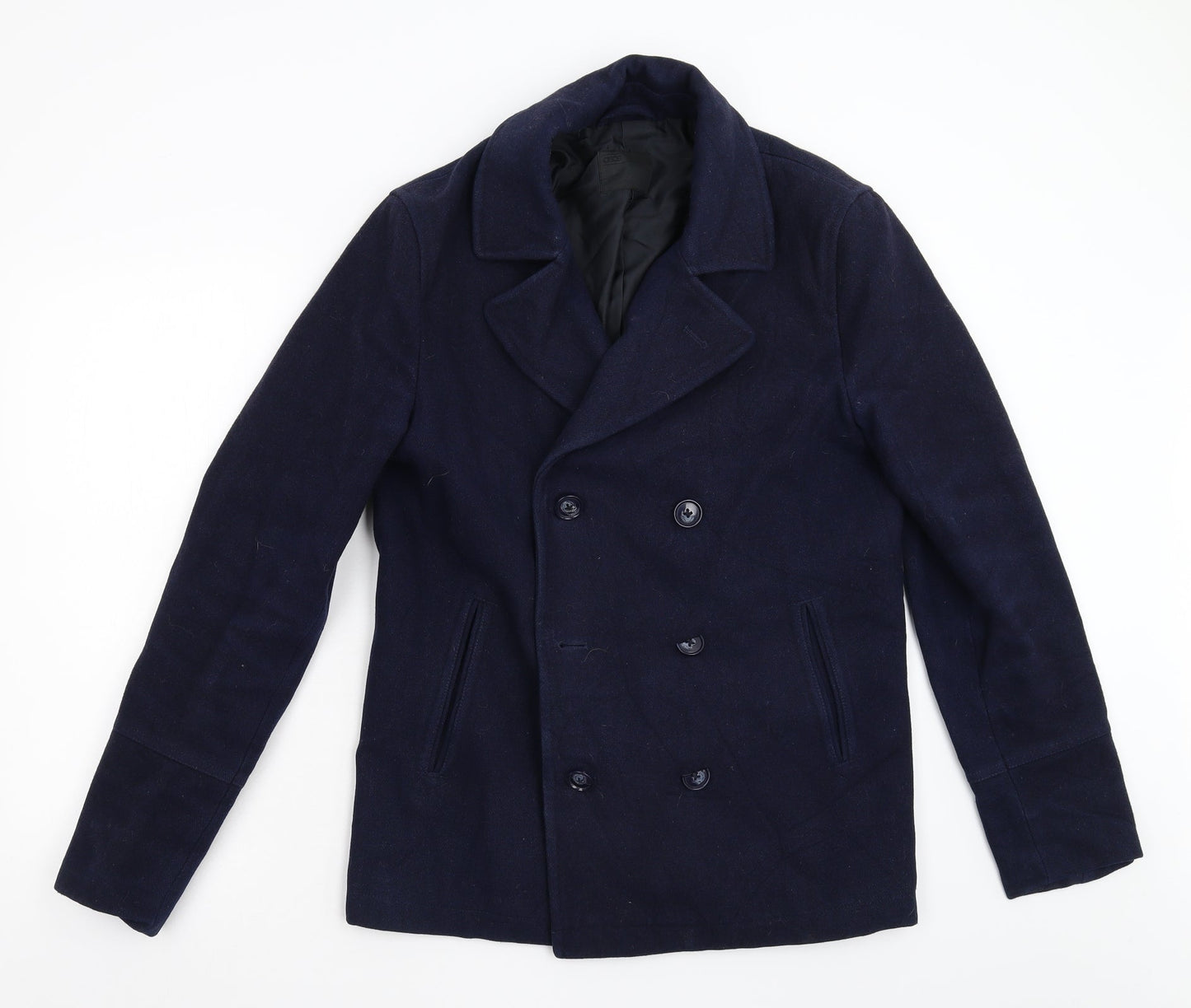 ASOS Womens Blue   Overcoat Coat Size M