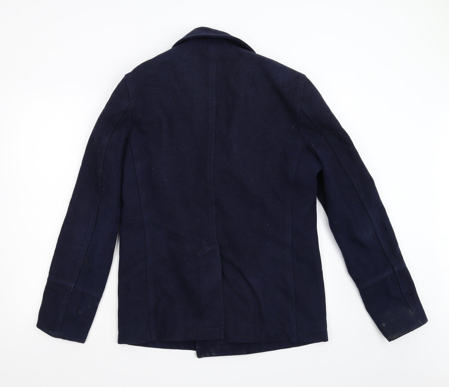 ASOS Womens Blue   Overcoat Coat Size M
