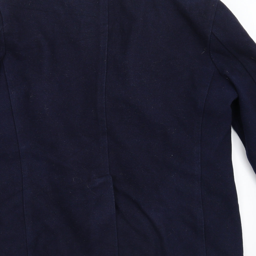 ASOS Womens Blue   Overcoat Coat Size M