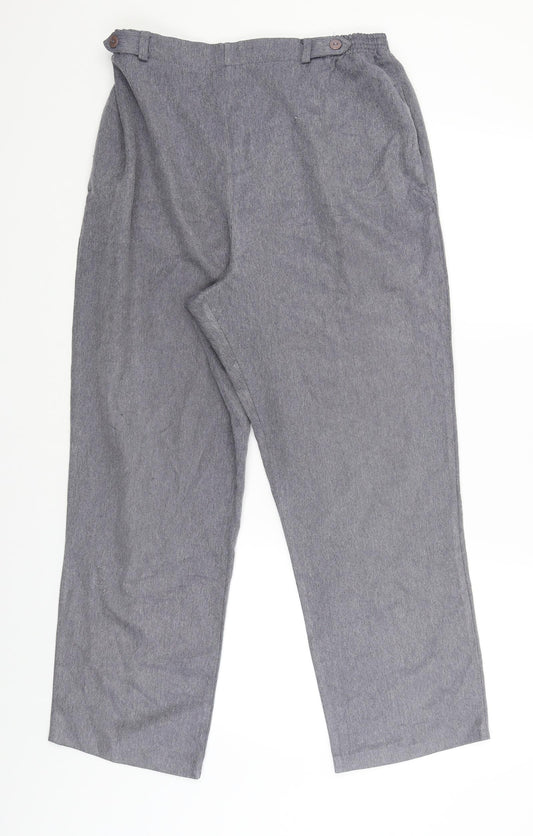 BHS Womens Grey   Jegging Trousers Size 32 L26 in