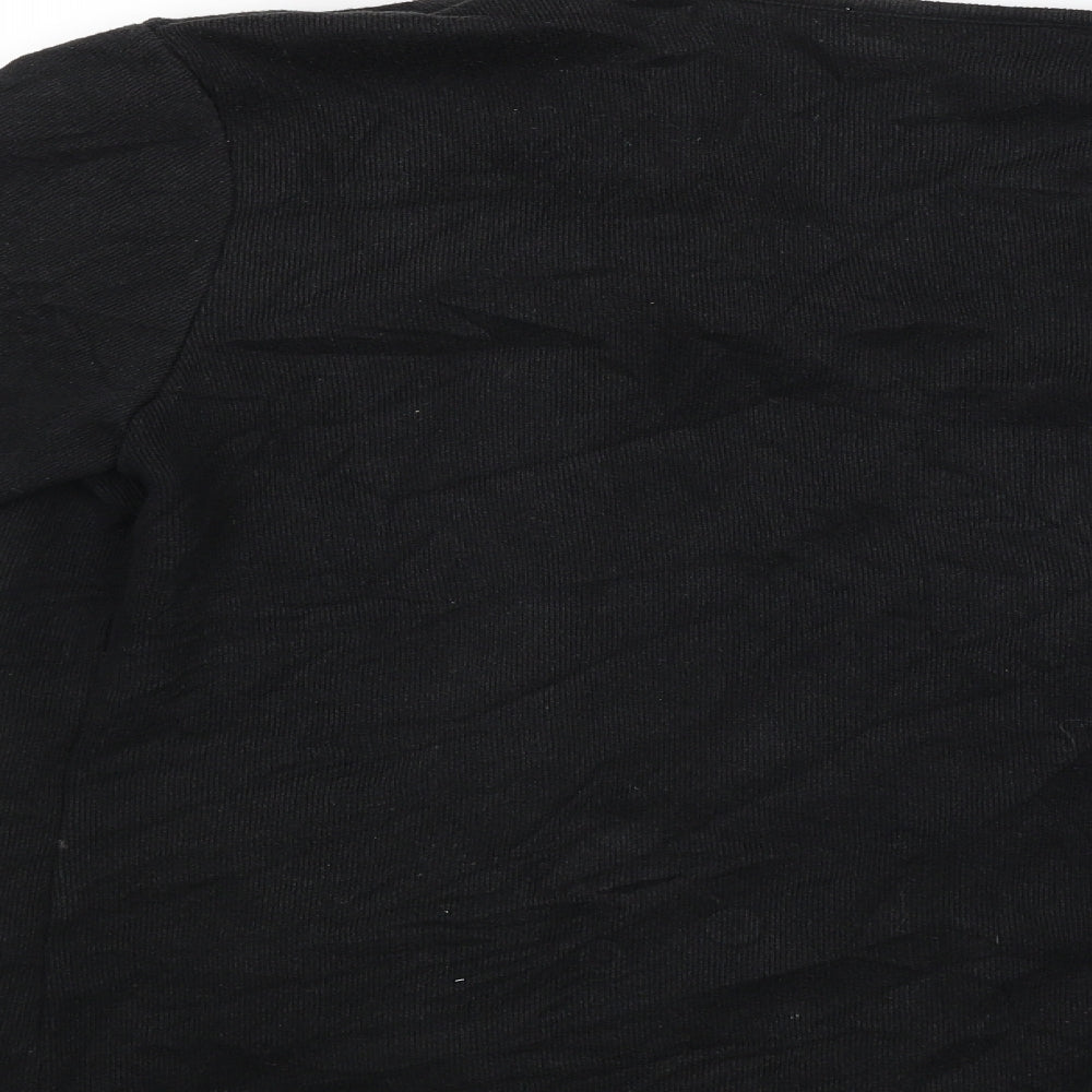 BHS Womens Black   Cardigan Jumper Size 14