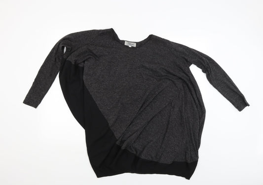 Faust Womens Grey   Pullover Jumper Size M