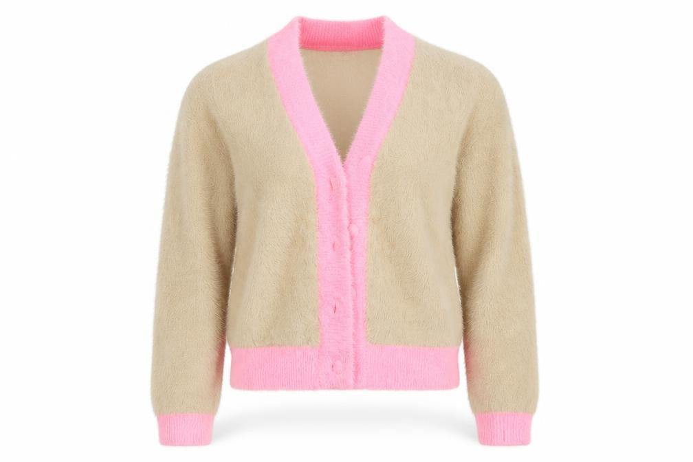 Glamious Womens Brown   Cardigan Jumper Size 8