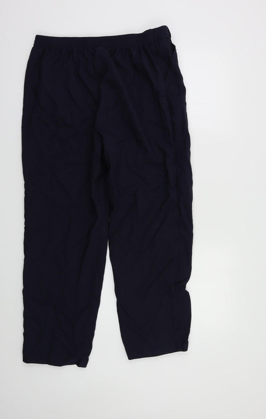 M&S Womens Blue   Trousers  Size 16 L25 in