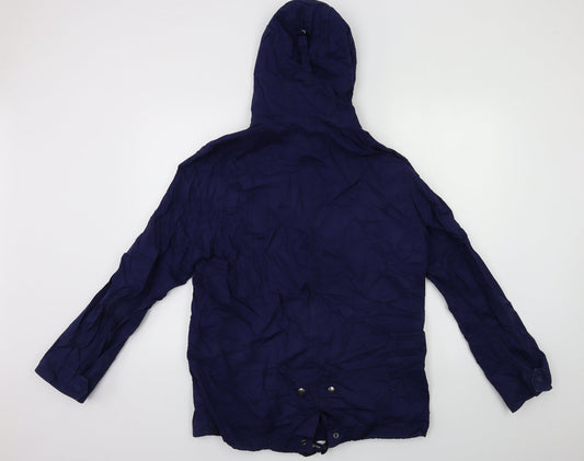 Preworn Womens Blue   Parka Jacket Size M