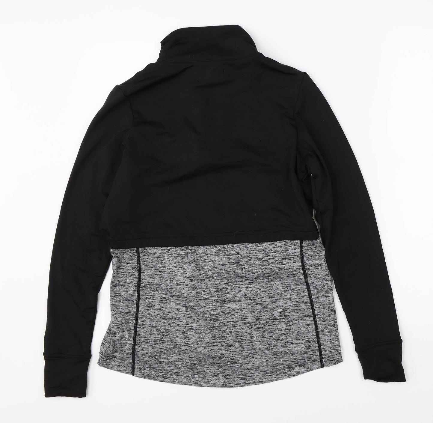 River Island Womens Black   Full Zip Jumper Size 8
